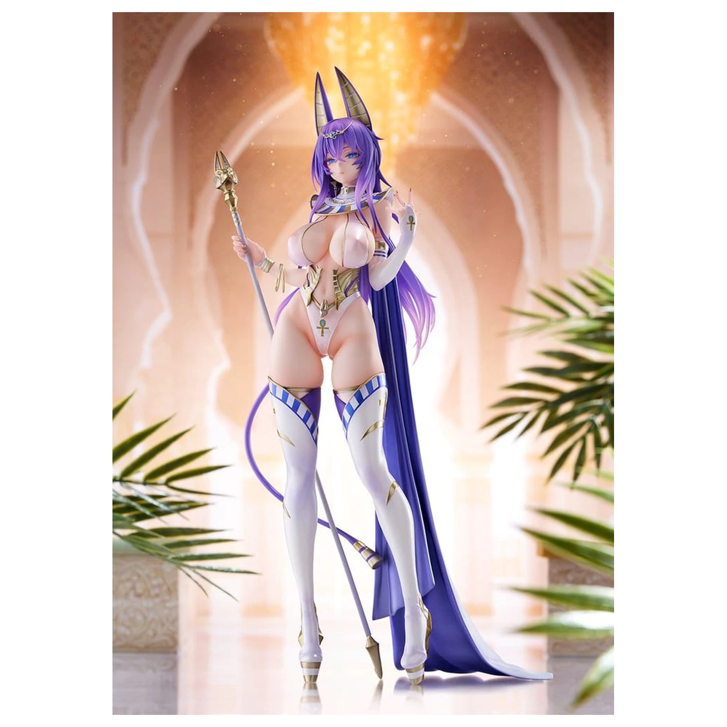 Original Character DISH PVC Figure 1/7 Original Priestess Space Shibuna 28 cm product photo