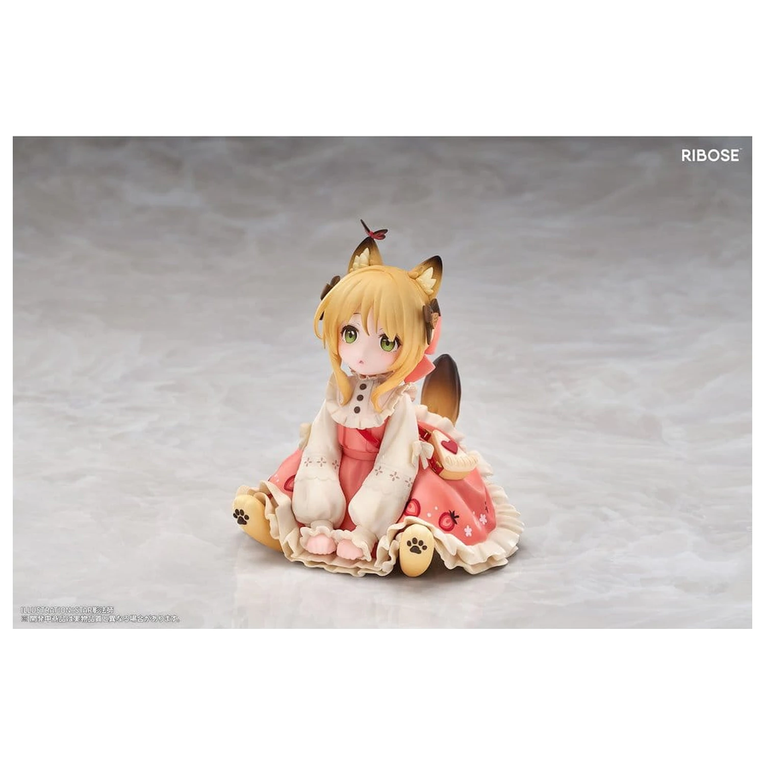 Original Character DLC Series PVC Figure Tea Time Cats Orange Cat 10 cm product photo