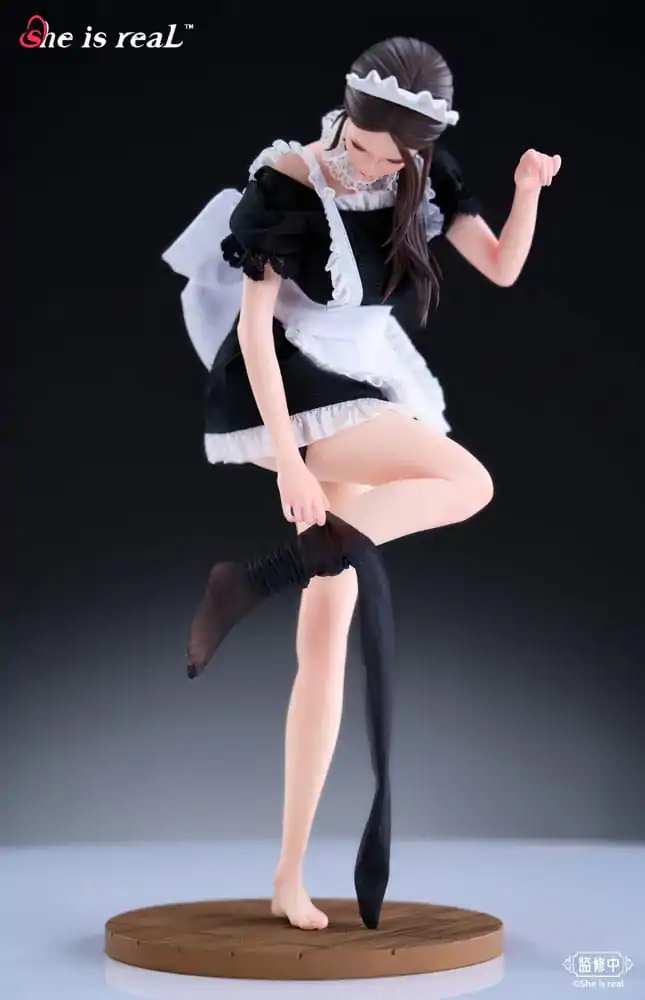 Original Character Dress Series PVC Statue 1/6 She is real Water Droplet Maid 27 cm termékfotó