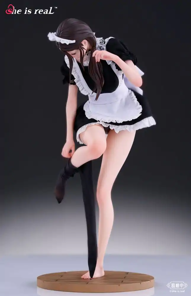 Original Character Dress Series PVC Statue 1/6 She is real Water Droplet Maid 27 cm termékfotó