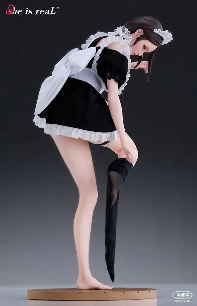 Original Character Dress Series PVC Statue 1/6 She is real Water Droplet Maid 27 cm termékfotó