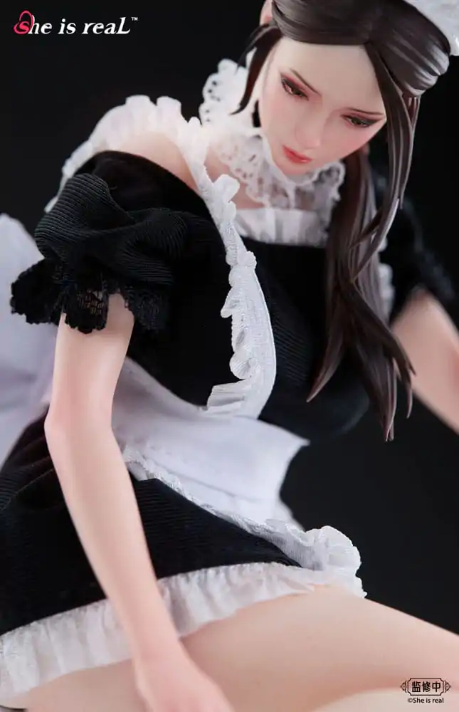 Original Character Dress Series PVC Statue 1/6 She is real Water Droplet Maid 27 cm termékfotó