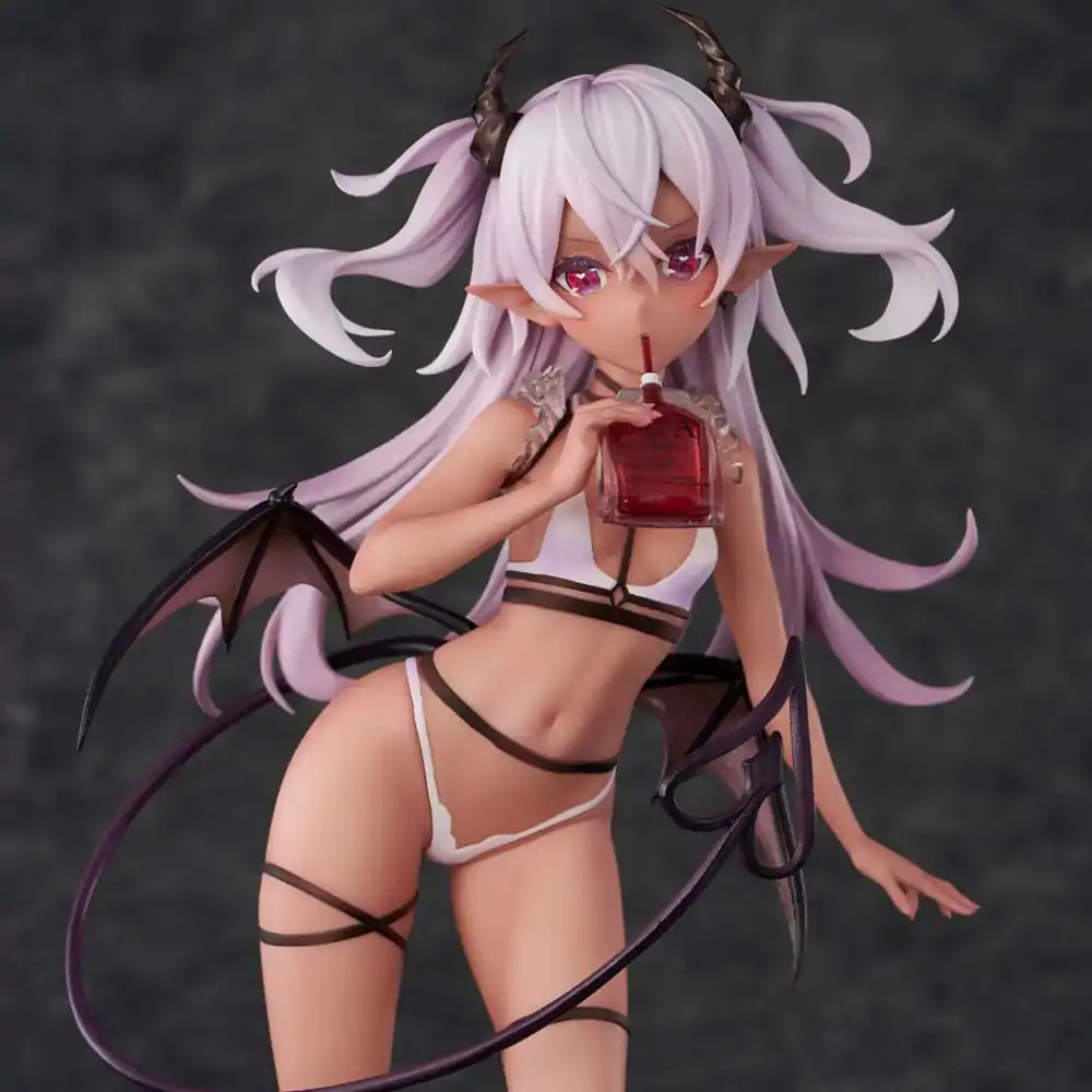 Original Character PVC Statue Dusky-Skinned Vampire Yoru-chan Illustration by Yukimiya Yuge 28 cm product photo