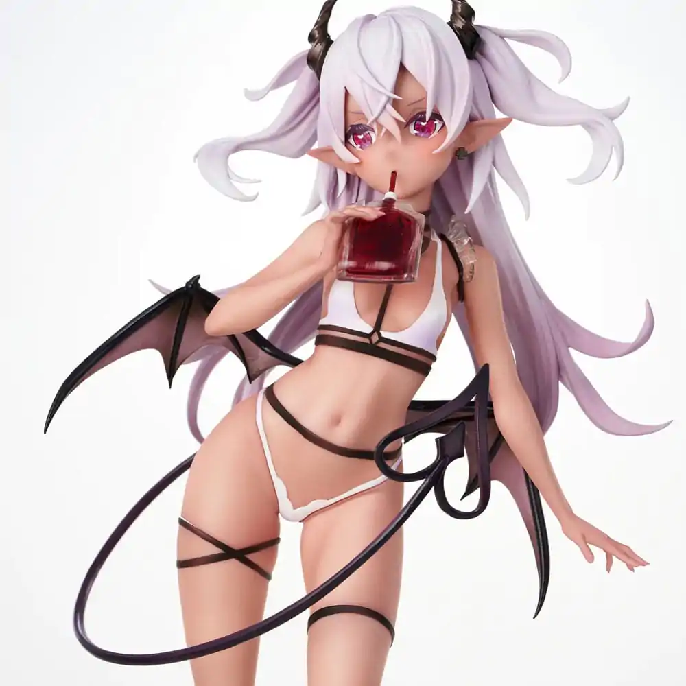 Original Character PVC Statue Dusky-Skinned Vampire Yoru-chan Illustration by Yukimiya Yuge 28 cm product photo