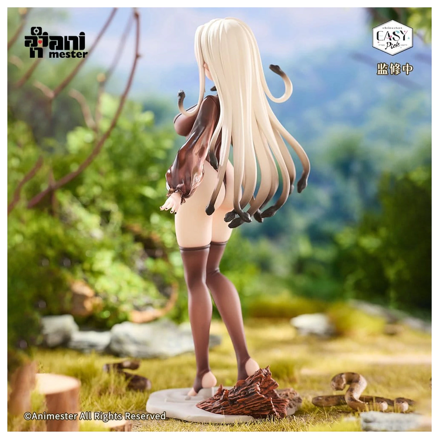 Original Character Easy Pick Series Statue 1/6 Medusa Girl Kirisa 22 cm   product photo