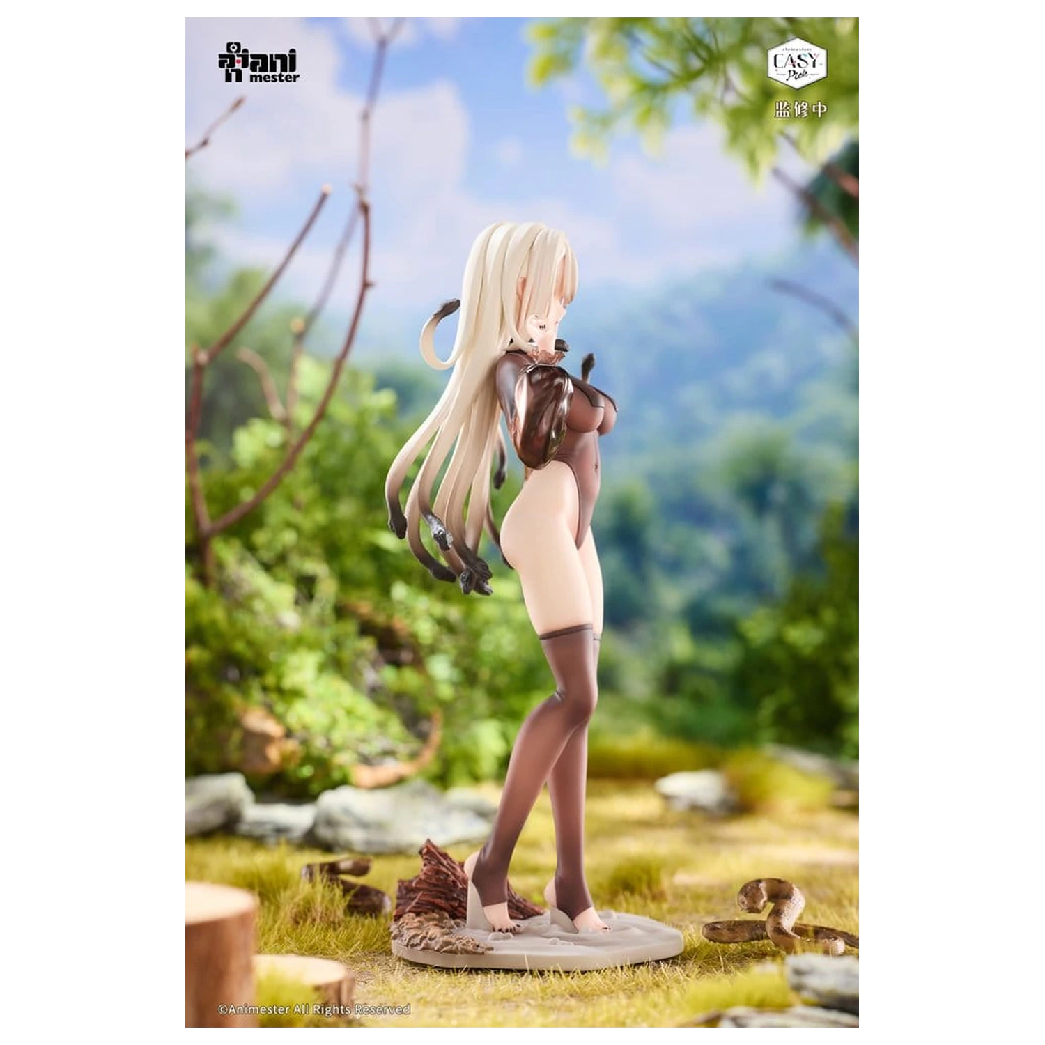 Original Character Easy Pick Series Statue 1/6 Medusa Girl Kirisa 22 cm   product photo