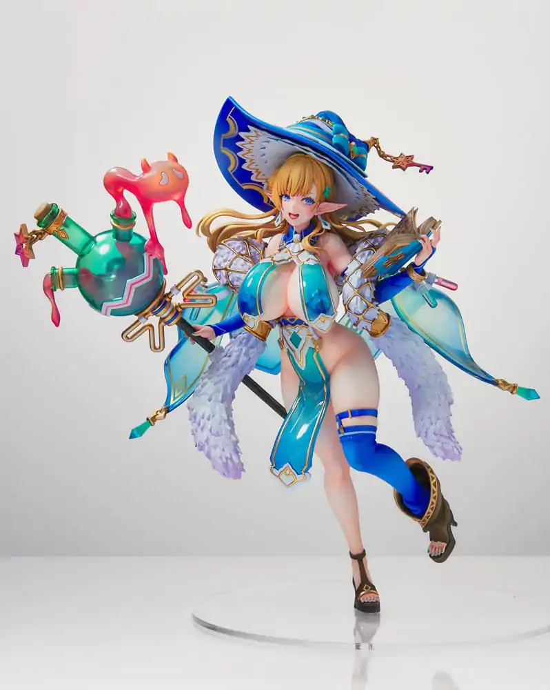 Original Character Elf Village Series PVC Statue 1/6 15th Villager Milklinde Antenna 25 cm product photo