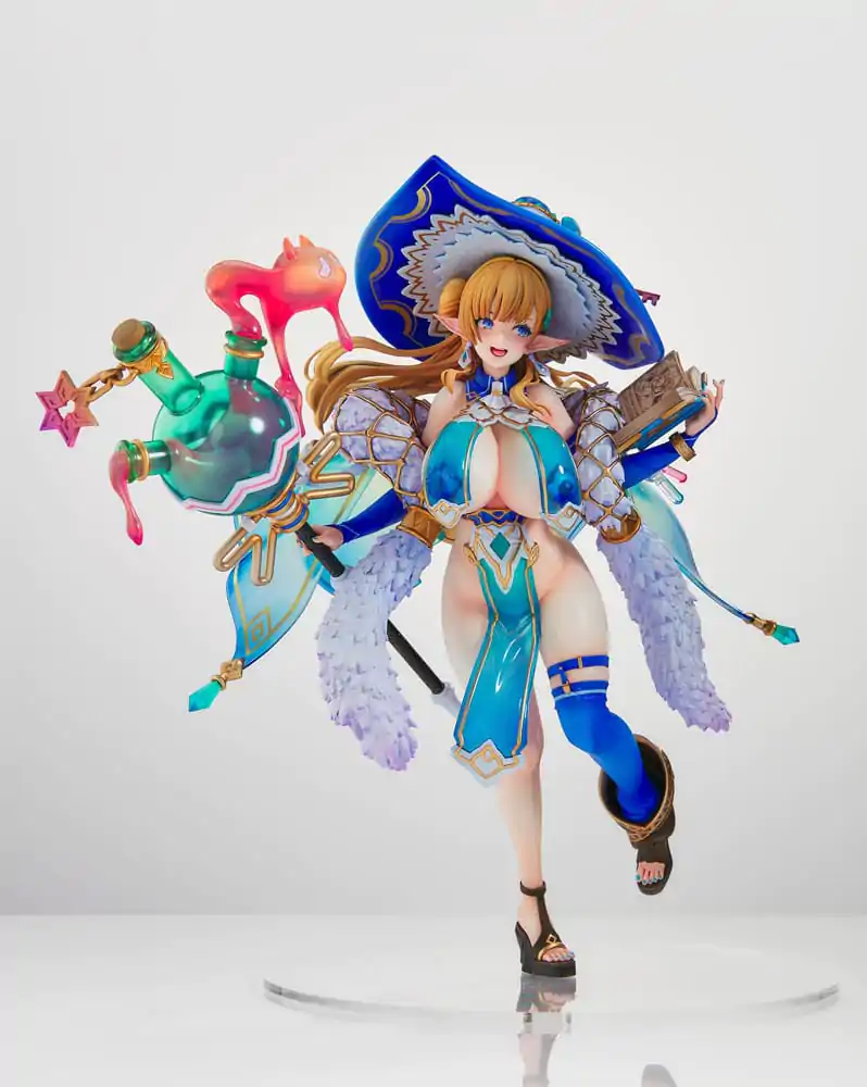 Original Character Elf Village Series PVC Statue 1/6 15th Villager Milklinde Antenna 25 cm product photo