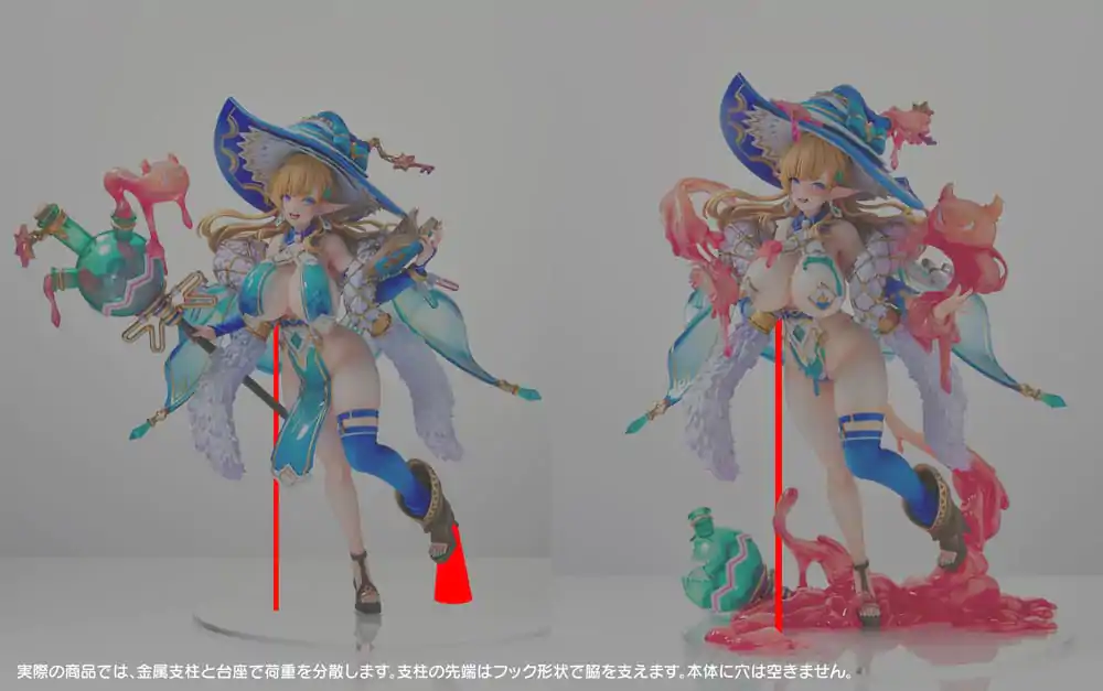Original Character Elf Village Series PVC Statue 1/6 15th Villager Milklinde Antenna Shop Limited Ver. 25 cm product photo