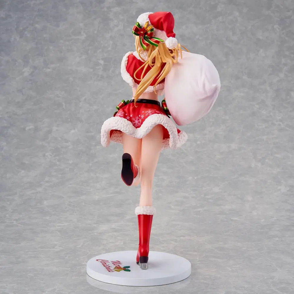 Original Character PVC Statue En Morikura Santa Girl 28 cm termékfotó