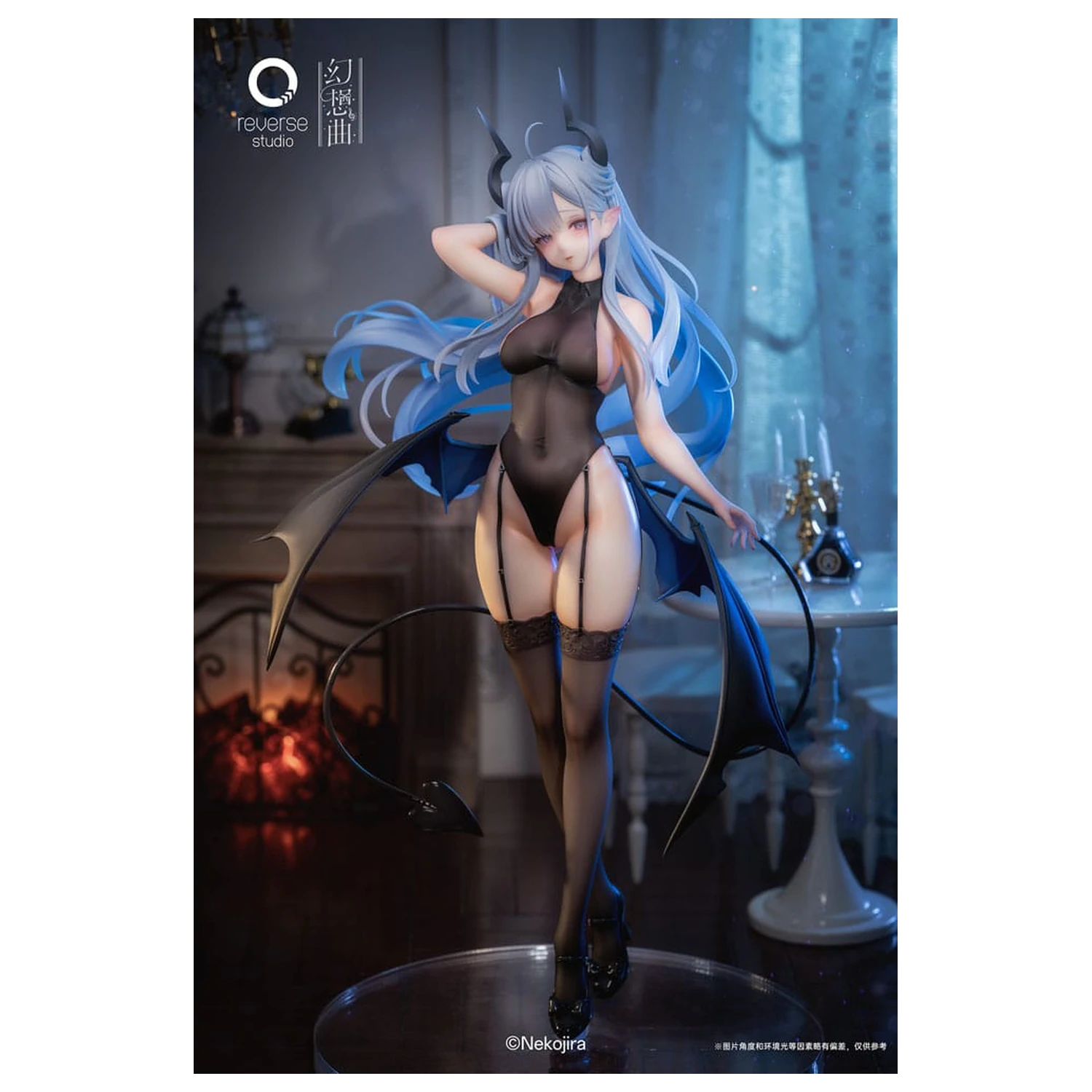 Original Character Fantasias Series Statue 1/6 Thea-chan Apprentice Succubus Ver. (Underwear Edition) 29 cm  product photo