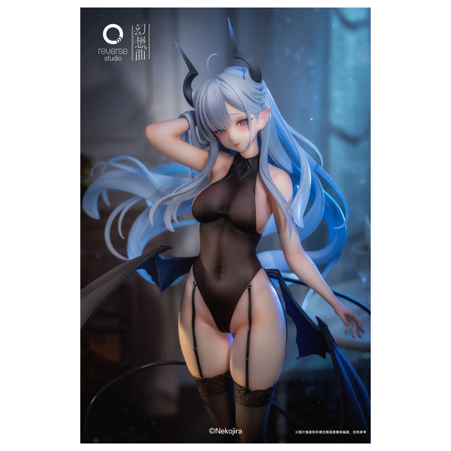 Original Character Fantasias Series Statue 1/6 Thea-chan Apprentice Succubus Ver. (Underwear Edition) 29 cm  product photo