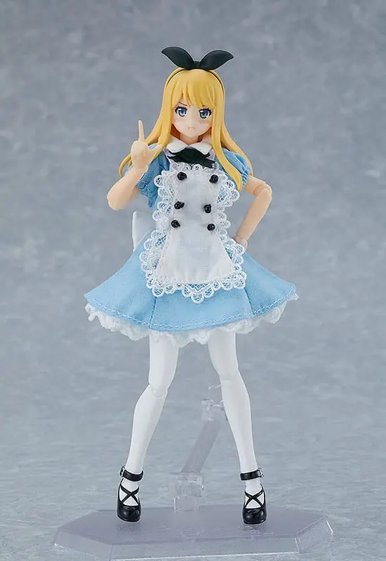 Original Character Figma Action Figure Female Body (Alice) with Dress and Apron Outfit 13 cm termékfotó