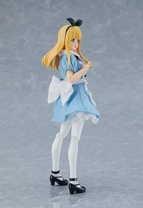 Original Character Figma Action Figure Female Body (Alice) with Dress and Apron Outfit 13 cm termékfotó