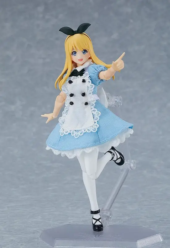 Original Character Figma Action Figure Female Body (Alice) with Dress and Apron Outfit 13 cm termékfotó