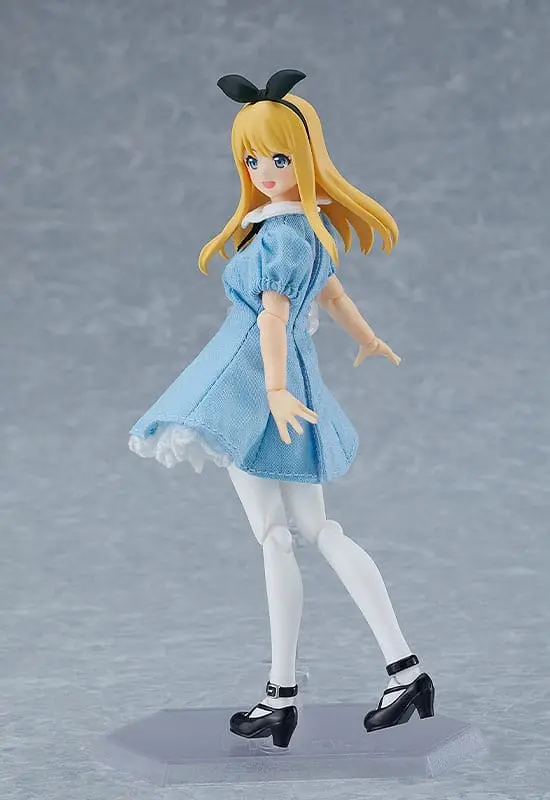 Original Character Figma Action Figure Female Body (Alice) with Dress and Apron Outfit 13 cm termékfotó