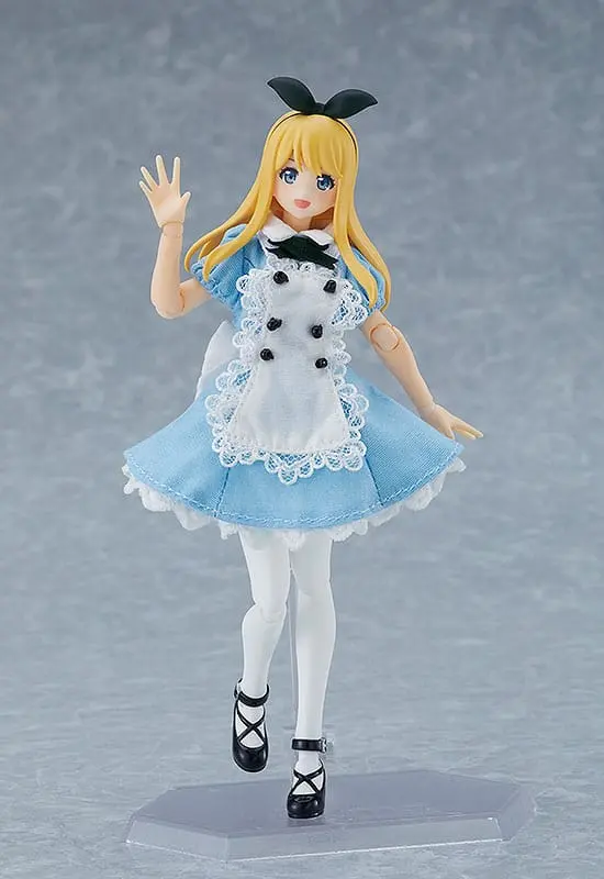 Original Character Figma Action Figure Female Body (Alice) with Dress and Apron Outfit 13 cm termékfotó