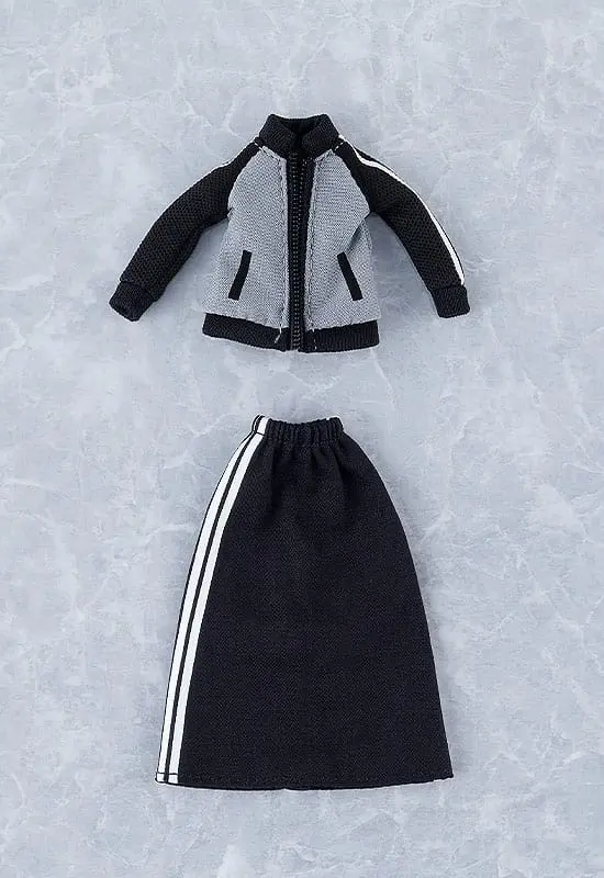 Original Character Figma Action Figure Female Body (Makoto) with Tracksuit + Tracksuit Skirt Outfit 13 cm product photo