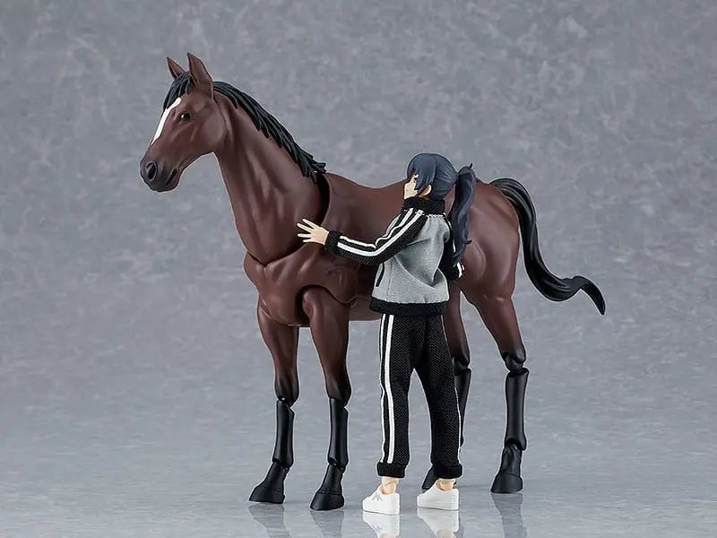 Original Character Figma Action Figure Wild Horse (Bay) 19 cm product photo