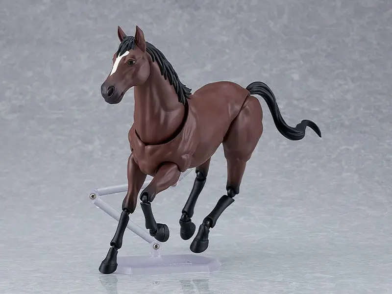 Original Character Figma Action Figure Wild Horse (Bay) 19 cm product photo