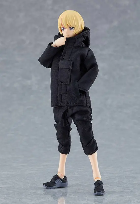 Original Character Figma Action Figure Female Body Yuki with Techwear Outfit 13 cm product photo