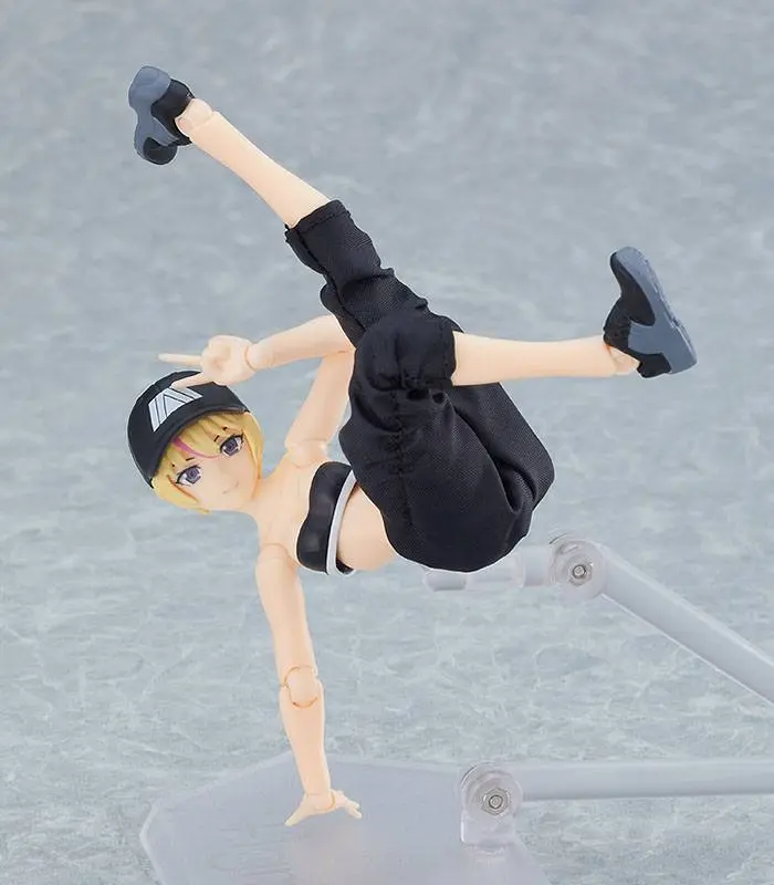 Original Character Figma Action Figure Female Body Yuki with Techwear Outfit 13 cm product photo