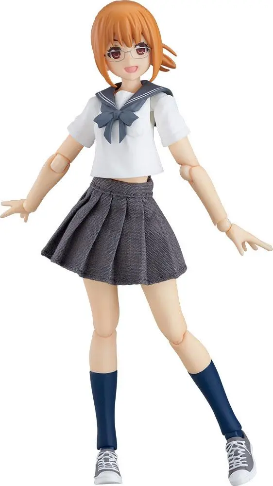 Original Character Figma Action Figure Female Sailor Outfit Body (Emily) 13 cm product photo
