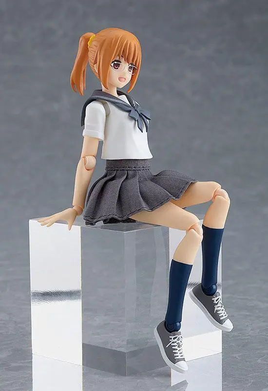 Original Character Figma Action Figure Female Sailor Outfit Body (Emily) 13 cm product photo