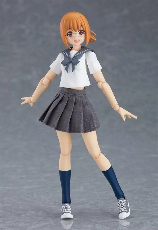 Original Character Figma Action Figure Female Sailor Outfit Body (Emily) 13 cm product photo