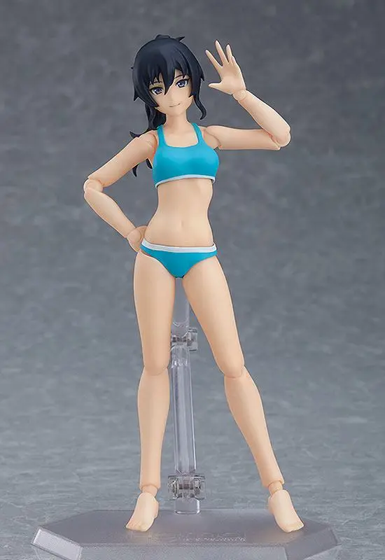 Original Character Figma Action Figure Female Swimsuit Body (Makoto) 13 cm product photo