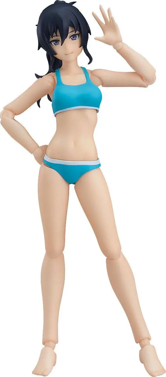 Original Character Figma Action Figure Female Swimsuit Body (Makoto) 13 cm product photo