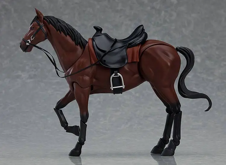 Original Character Figma Action Figure Horse ver. 2 (Chestnut) 19 cm product photo
