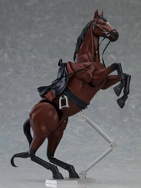 Original Character Figma Action Figure Horse ver. 2 (Chestnut) 19 cm product photo