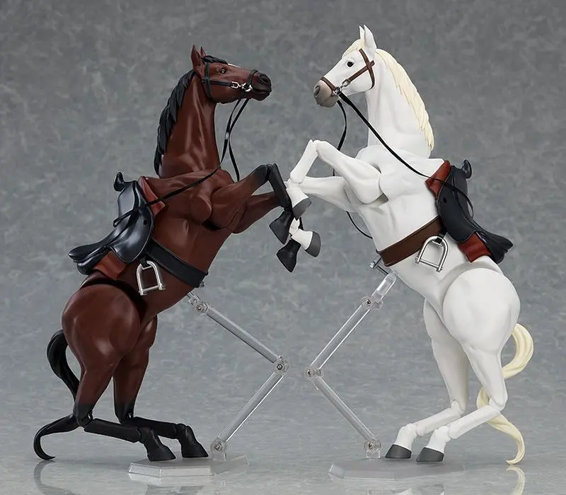 Original Character Figma Action Figure Horse ver. 2 (Chestnut) 19 cm product photo