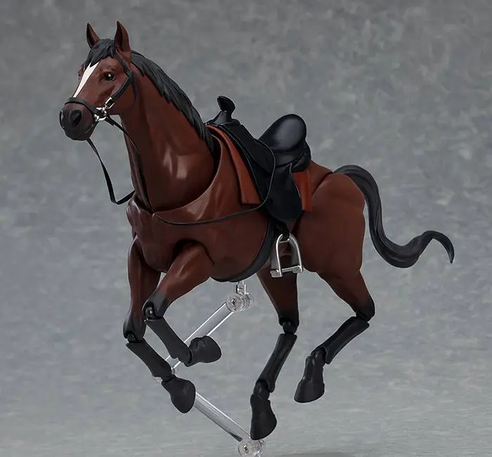 Original Character Figma Action Figure Horse ver. 2 (Chestnut) 19 cm product photo