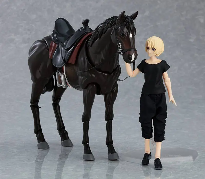 Original Character Figma Action Figure Horse ver. 2 (Dark Bay) 19 cm termékfotó