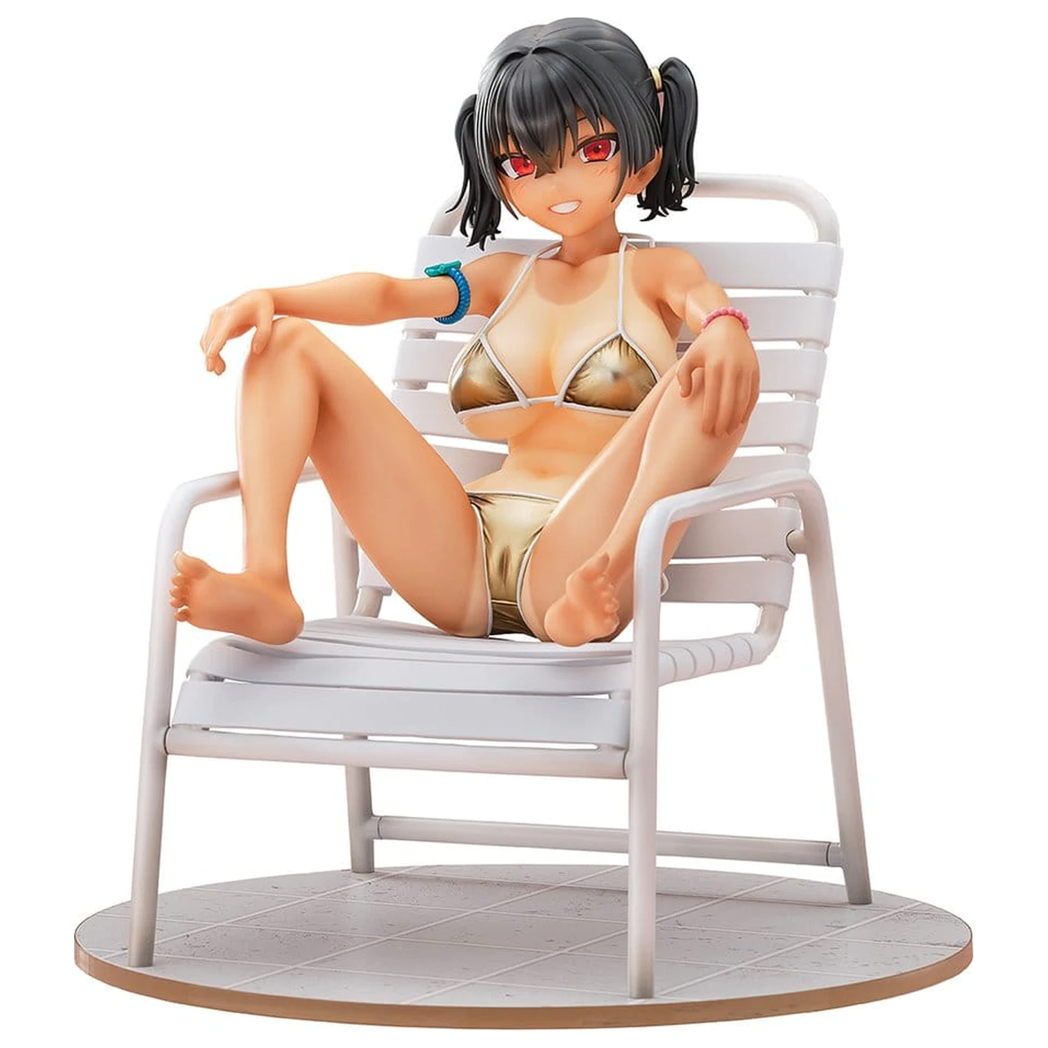 Original Character Figure 1/5 Nocturnas Sasaki Kanna–Gold Bikini Ver.23 cm product photo