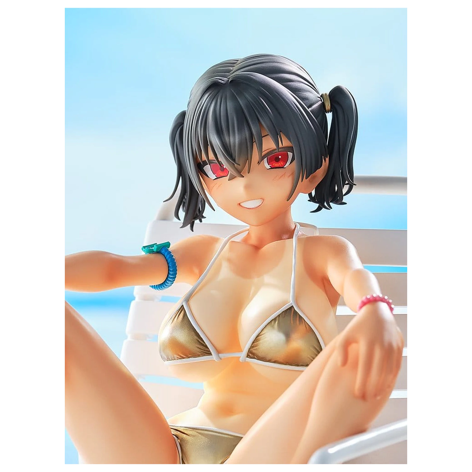 Original Character Figure 1/5 Nocturnas Sasaki Kanna–Gold Bikini Ver.23 cm product photo