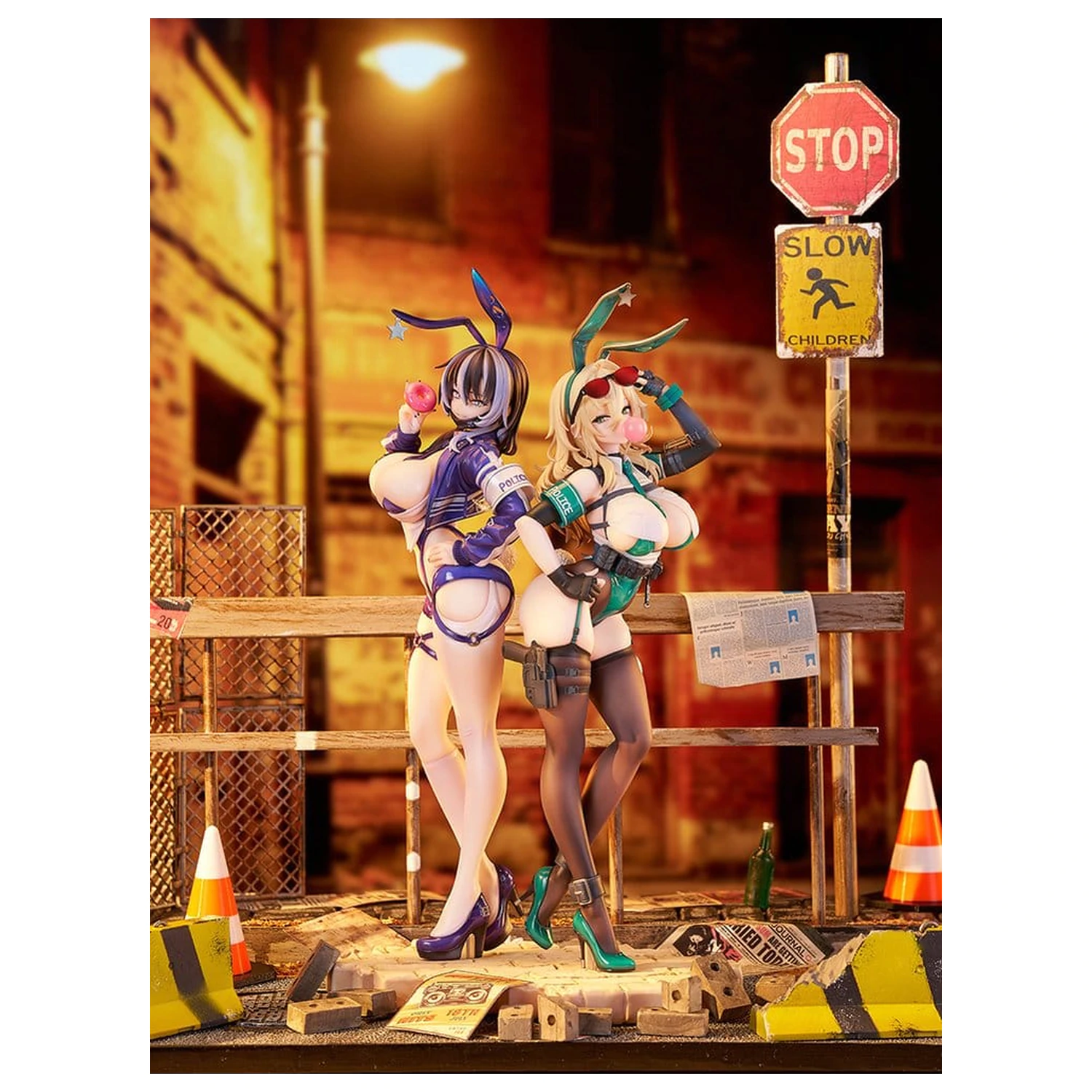Original Character Figure 1/6 Bunny Cops 01 Illustration by CheLA77 30 cm product photo