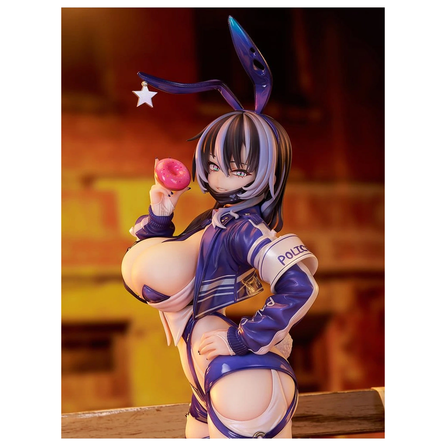 Original Character Figure 1/6 Bunny Cops_02 Illustration by CheLA77 30 cm product photo