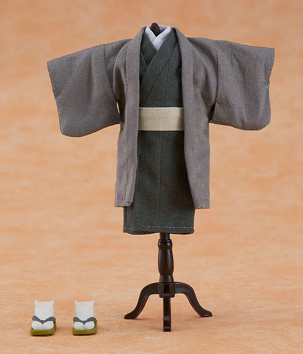 Original Character for Nendoroid Doll Figures Outfit Set: Kimono - Boy (Gray) termékfotó