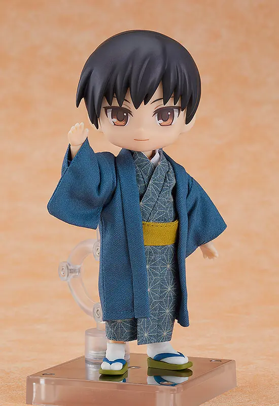 Original Character for Nendoroid Doll Figures Outfit Set: Kimono - Boy (Navy) termékfotó