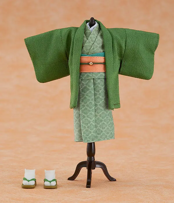 Original Character for Nendoroid Doll Figures Outfit Set: Kimono - Girl (Green) product photo