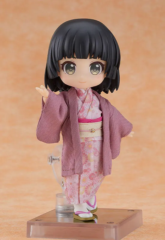 Original Character for Nendoroid Doll Figures Outfit Set: Kimono - Girl (Pink) termékfotó