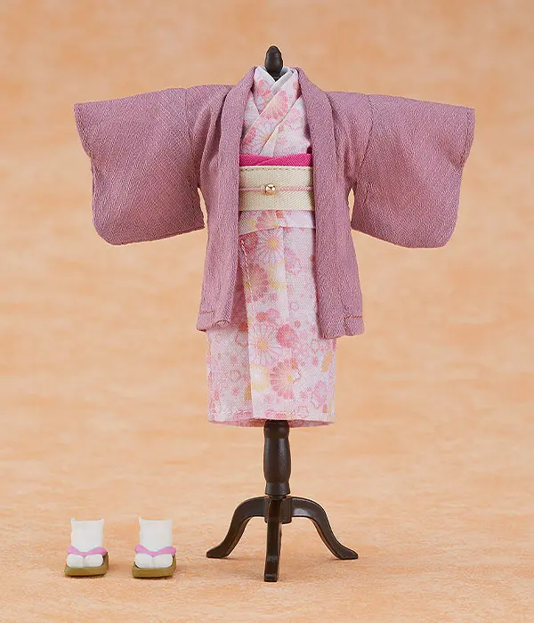 Original Character for Nendoroid Doll Figures Outfit Set: Kimono - Girl (Pink) termékfotó