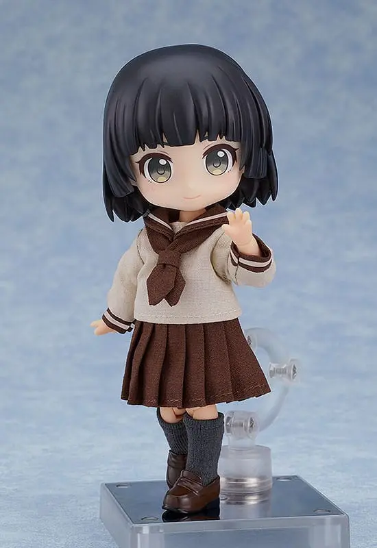 Original Character for Nendoroid Doll Figures Outfit Set:Long-Sleeved Sailor Outfit (Beige) product photo