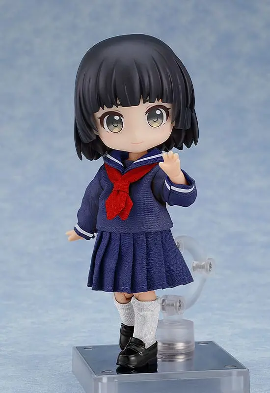Original Character for Nendoroid Doll Figures Outfit Set: Long-Sleeved Sailor Outfit (Navy) product photo