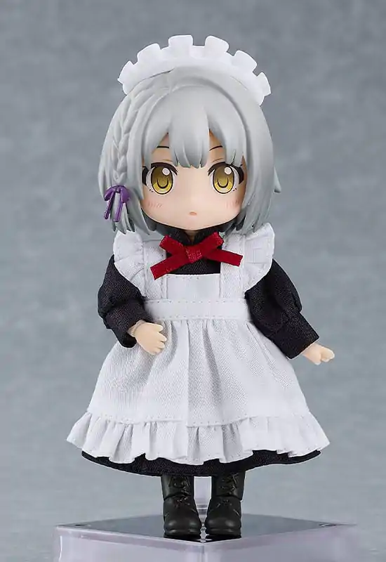 Original Character for Nendoroid Doll Figures Outfit Set: Maid Outfit Long (Black) termékfotó