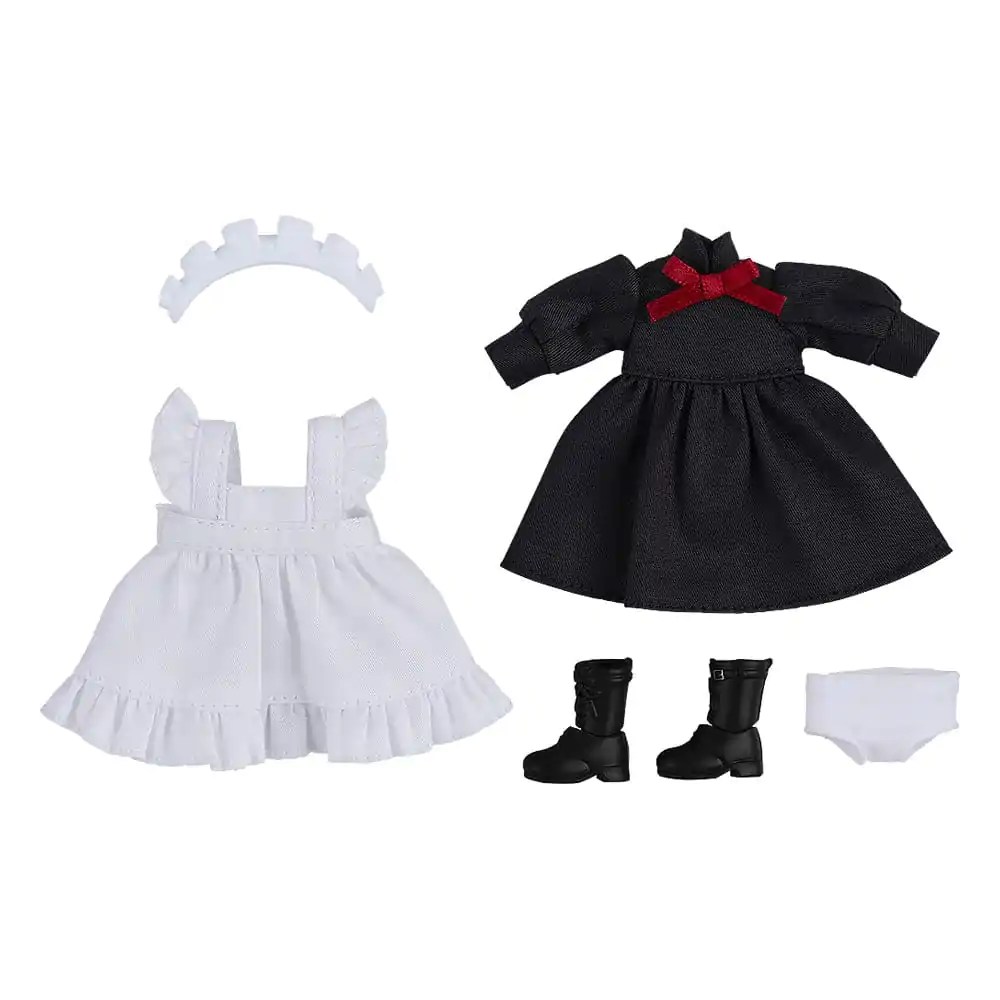 Original Character for Nendoroid Doll Figures Outfit Set: Maid Outfit Long (Black) termékfotó