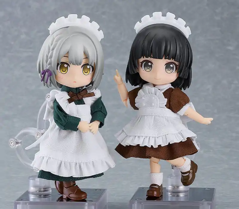 Original Character for Nendoroid Doll Figures Outfit Set: Maid Outfit Long (Black) termékfotó